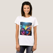 Girl-Butterfly-Hemd T-Shirt (Vorne ganz)