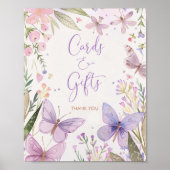 Girl Cards und Geschenke von Fairy First Birthday Poster (Vorne)