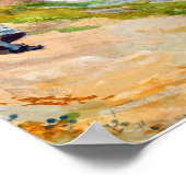 Girl Carry a Basket von Winslow Homer Poster (Ecke)