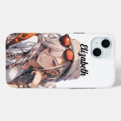 Girl-Chef, Anime-Stil Case-Mate iPhone Hülle (Rückseite (Horizontal))