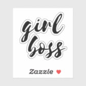 Girl-Chef Aufkleber (Blatt)