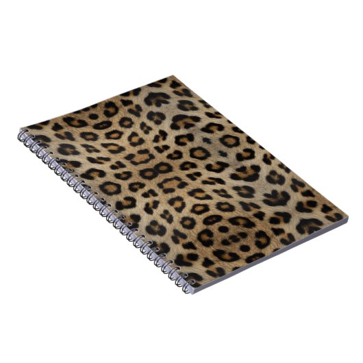 Girl-chic Leopard-Blatt-Tiermuster Spaß Notizblock (Rechte Seite)
