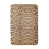 Girl-Chic Wildsafari-Leopardenprint Badematte (Vorderseite Vertikal)
