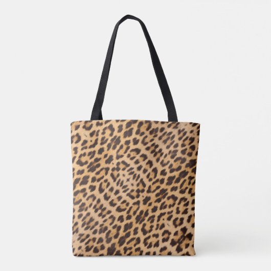 Girl-Chic Wildsafari-Leopardenprint Tasche (Rückseite)