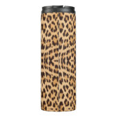 Girl-Chic Wildsafari-Leopardenprint Thermosbecher (Rückseite)