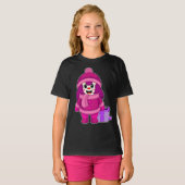 Girl Christmas Winter T-Shirt (Vorne ganz)