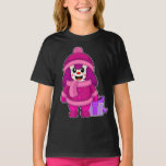 Girl Christmas Winter T-Shirt<br><div class="desc">Dieses Design ist das perfekte Geschenk für einen Geburtstag,  Weihnachten und andere Feiern. Es ist für Frauen,  Männer und Kinder geeignet.</div>