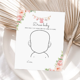 Girl Clothes Baby Shower Zeichne Babyspiel