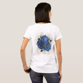Girl Collage - Mitternachtsblau T-Shirt (Schwarz voll)