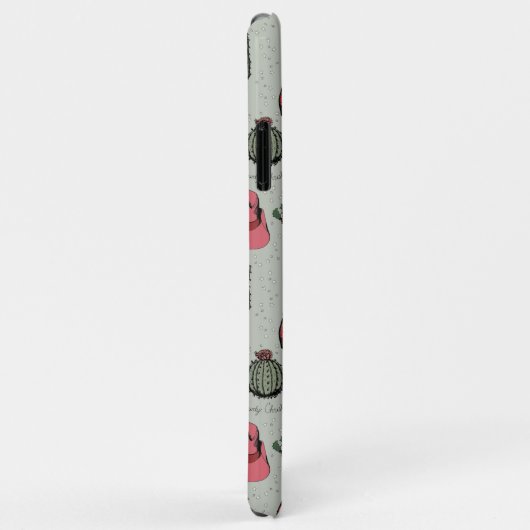 Girl Country Cowgirl Christmas Monogram Case-Mate iPhone Hülle (Hinten/Rechts)