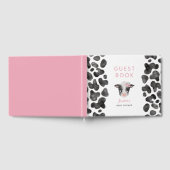Girl Cow Baby Dusche Gästebuch (Voll)