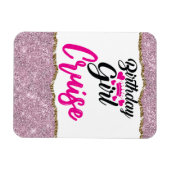 Girl Cruise Door Magnet (Horizontal)