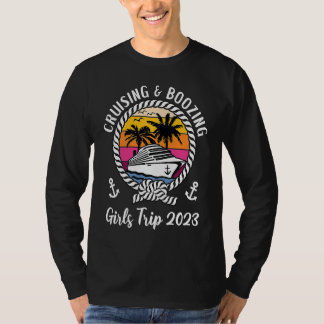 Girl Cruise Squad Girls Trip 2023 Cruising and Boo T-Shirt