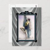 Girl Dancer anzeigen Postkarte (Vorne/Hinten)