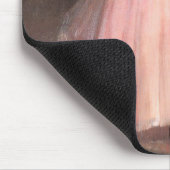 Girl Dancer in einem rosa Kleid Mousepad (Ecke)