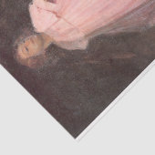 Girl Dancer in einem rosa Kleid Seidenpapier (Ausschnitt)