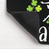 Girl Dancing Dancer Irish Dance St Patrick's Day Mousepad (Ecke)