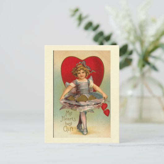 Girl del Malcantone Feiertagspostkarte (Stehend Vorderseite)