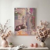 Girl del Malcantone Leinwanddruck