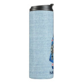 Girl Denim Gnome Thermosbecher (Nach links gedreht)