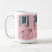 Girl Designer Beutel Purse Dog Hunde Kunst drucken Kaffeetasse (Links)