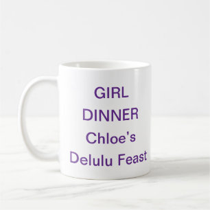 Girl Dinner Tasse – Lustige virale ästhetische Mem