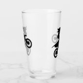 Girl Dirt Bike Glas (Links)