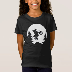 Girl Dirt Bike Rider T-Shirt