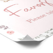 Girl ein paar Bunny Baby Duwer Favoriten Poster (Ecke)