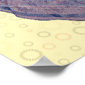 Girl Elf Fairy Daffodil Antique Oaster Poster (Ecke)