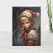 Girl Elf Karte (Vorderseite)