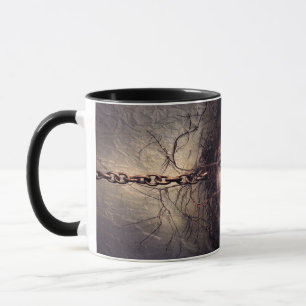 Girl Face Smile Hair Chain Root Branch Tasse
