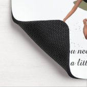 Girl Fairy mit gelben Flügelmousepad Mousepad (Ecke)