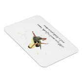 Girl Fairy mit gelben Flügeln, flexibler Magnet (Rechte Seite)