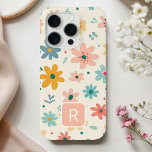 Girl-farbige Blume Nahtloses Muster Case-Mate iPhone Hülle<br><div class="desc">Mit dieser hübschen Girly Colorful Blume Seamless Pattern iPhone Case fügen Sie Ihrem iPhone eine Touch von Launen und Charme hinzu. Dieses niedliche Gehäuse vereint die Pastellfarben und das minimalistische Design und eignet sich ideal für Kinder und alle, die hübsche Blumenmuster Lieben. Das nahtlose Design der Blume sorgt für ein...</div>