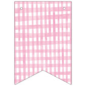 Girl Farm Barnyard Animals Confetti Happy Birthday Wimpelkette (Erste Fahne)