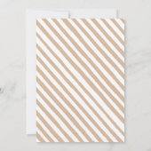 Girl farm tiers Ranch Cow Horday Foto Einladung (Rückseite)