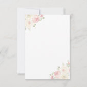 Girl First Communion | Chalice Host Einladung (Rückseite)