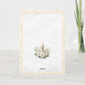 Girl First Kommune Sondersegmente Gruß Karte (Rückseite)