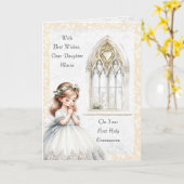 Girl First Kommune Sondersegmente Gruß Karte (Gelbe Blume)