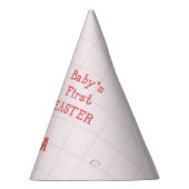 Girl First Oaster Bunny auf Blume Swing Partyhütchen (Rechts)