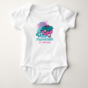 Girl Fisherman in Ausbildung Baby Strampler