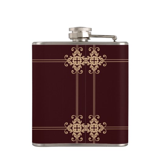 Girl Flask Flachmann (Rückseite)