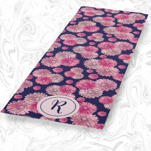 Girl-Floral mit modernem, pastellfarbenem Blume-Fi Yogamatte