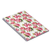 Girl Floral Notebook Notizblock (Rechte Seite)