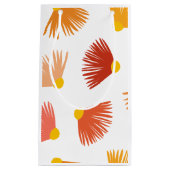 Girl Floral Pattern Geschenktasche Kleine Geschenktüte (Vorderseite)