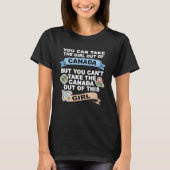 Girl from Canada Relocation From Canada T-Shirt (Vorderseite)