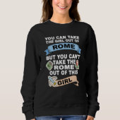 Girl from Rome Relocation From Rome Sweatshirt (Vorderseite)
