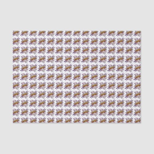 GIRL Fun Retro Comic Pop Kunst Seidenpapier (Vorderseite)