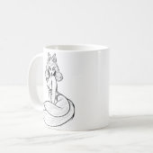 Girl-Fux-Tasse Kaffeetasse (Vorderseite Links)